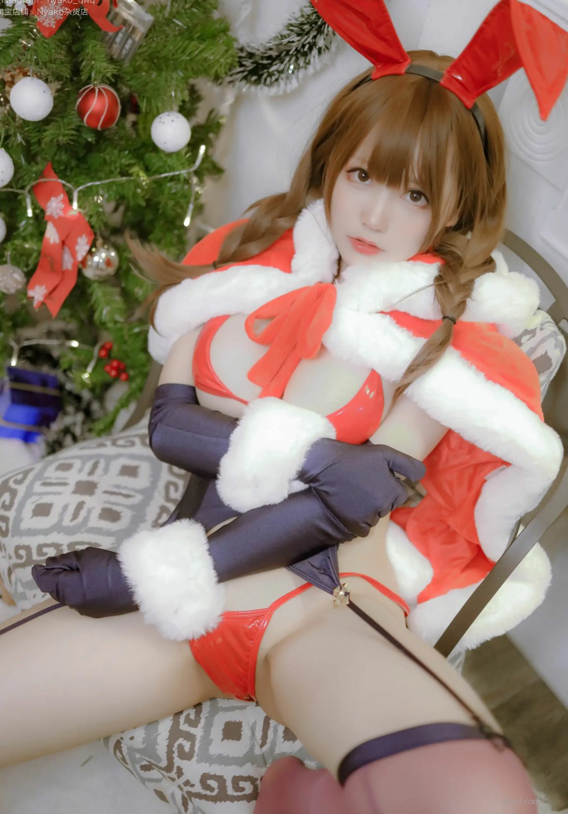 ͼ (155P) @Nyako [COS]  Bunny Christmas ģcoserд 42ҳ